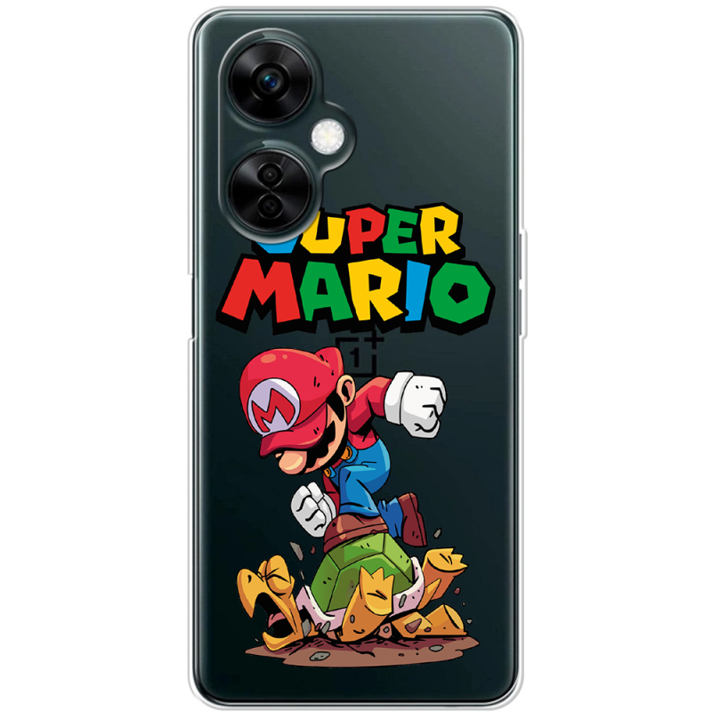 Прозрачный чехол BoxFace OnePlus Nord CE 3 Lite Super Mario