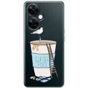 Прозрачный чехол BoxFace OnePlus Nord CE 3 Lite Segull in Cofee Pool