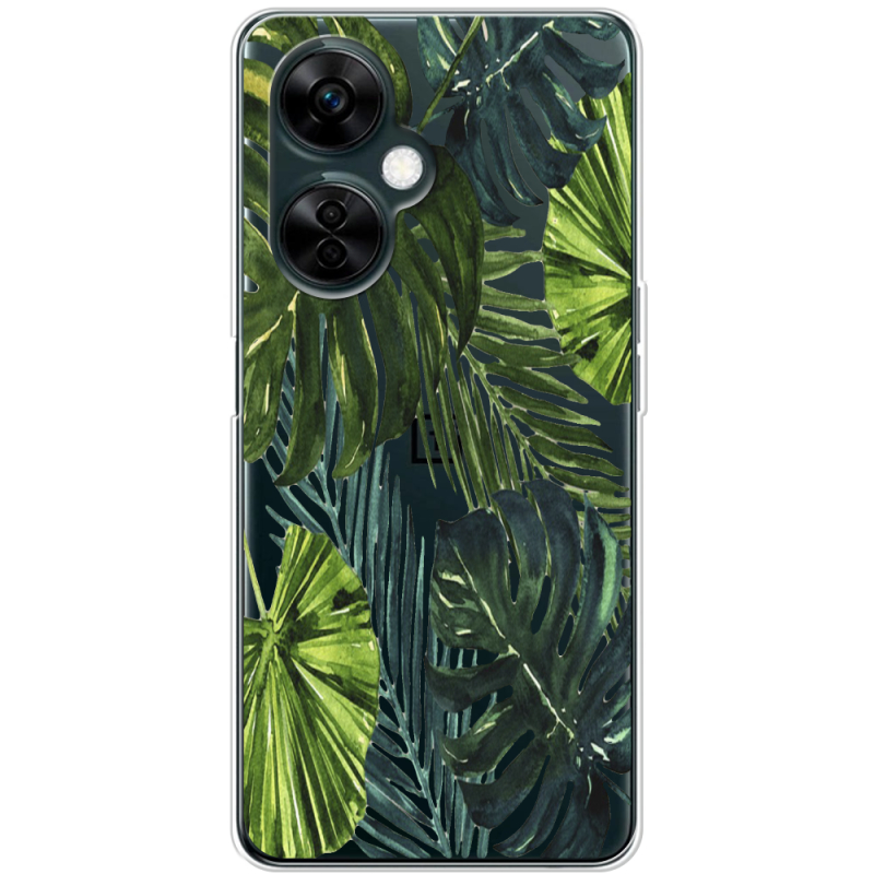 Прозрачный чехол BoxFace OnePlus Nord CE 3 Lite Palm Tree