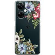 Прозрачный чехол BoxFace OnePlus Nord CE 3 Lite Floral