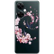 Чехол со стразами OnePlus Nord CE 3 Lite Swallows and Bloom