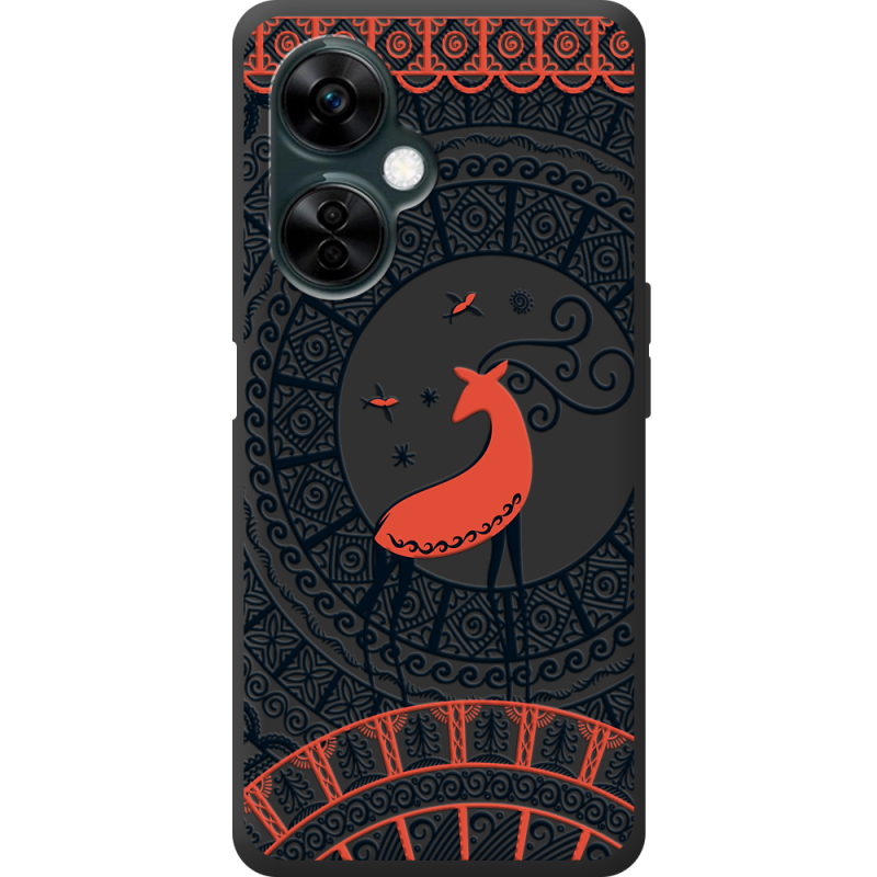 Черный чехол BoxFace OnePlus Nord CE 3 Lite Ornament