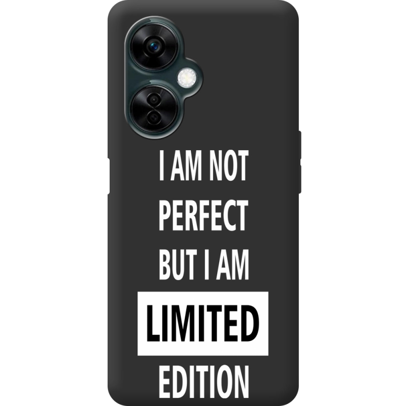 Черный чехол BoxFace OnePlus Nord CE 3 Lite Limited Edition