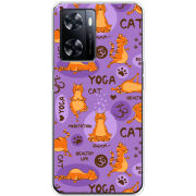 Чехол BoxFace OnePlus Nord N20 SE Yoga Cat