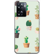 Чехол BoxFace OnePlus Nord N20 SE L-green Cacti