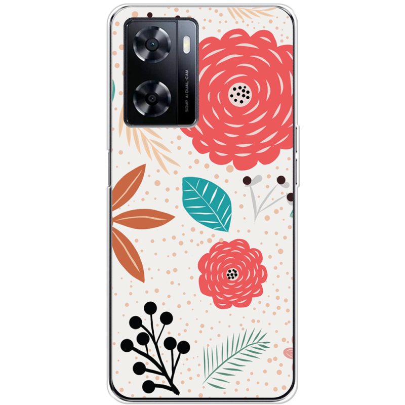 Чехол BoxFace OnePlus Nord N20 SE Line Flowers