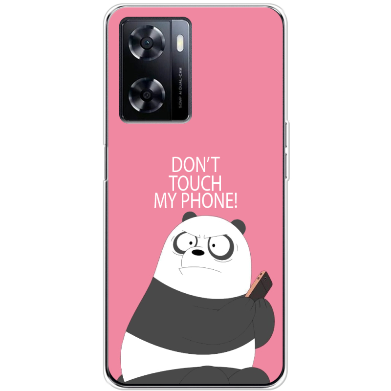 Чехол BoxFace OnePlus Nord N20 SE Dont Touch My Phone Panda