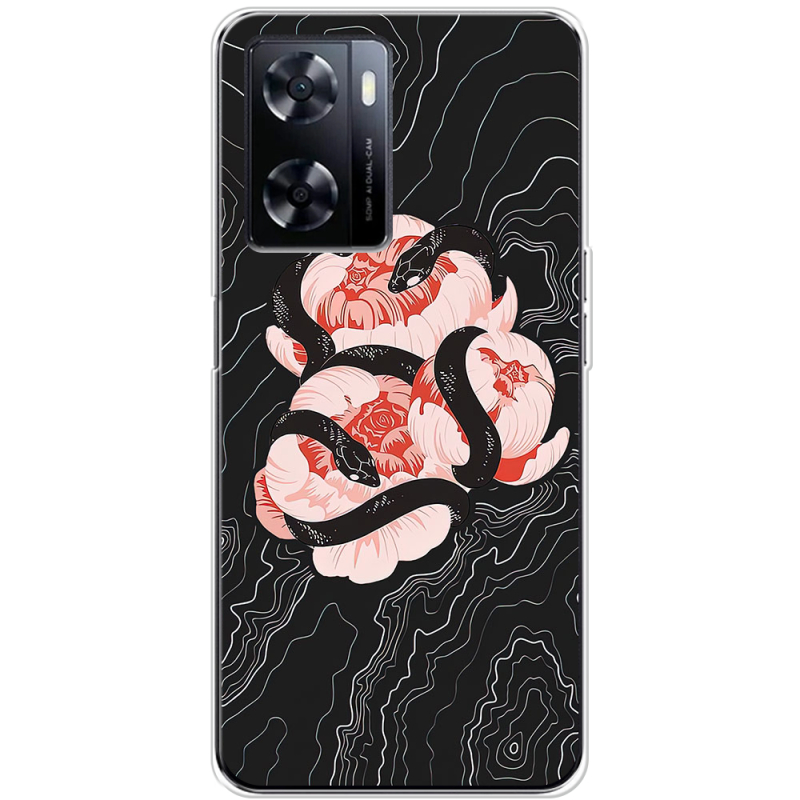 Чехол BoxFace OnePlus Nord N20 SE Snake Rose