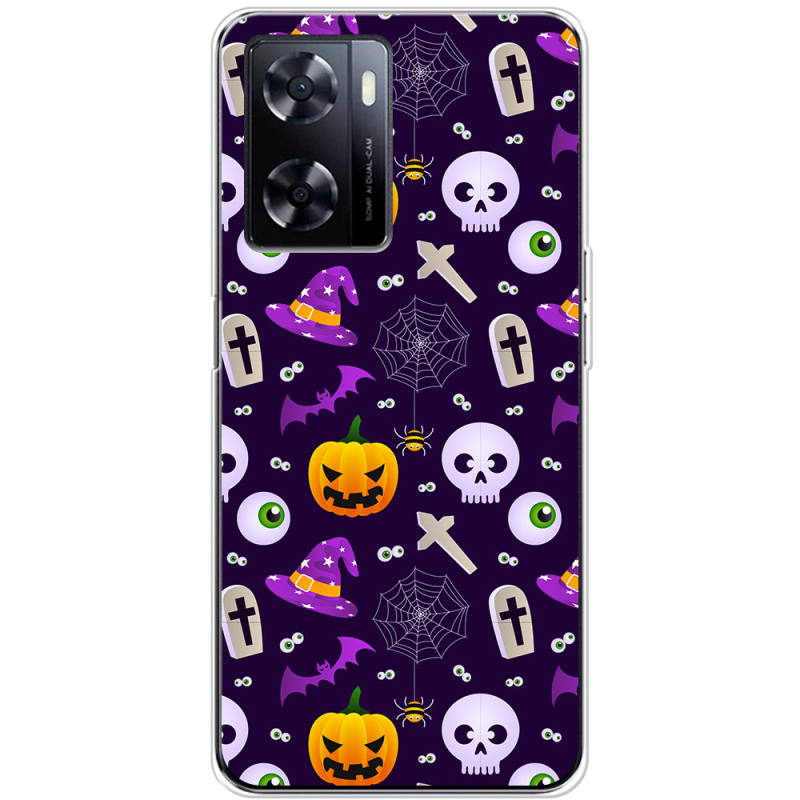 Чехол BoxFace OnePlus Nord N20 SE Halloween Purple Mood