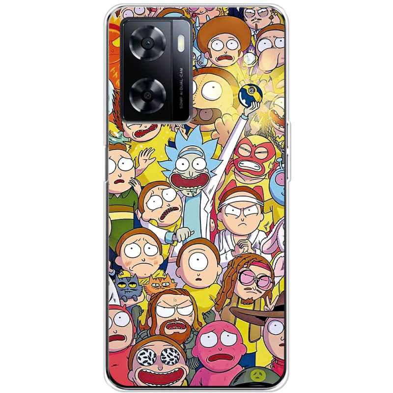 Чехол BoxFace OnePlus Nord N20 SE Rick and Morty