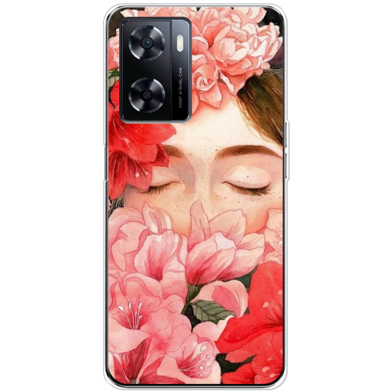 Чехол BoxFace OnePlus Nord N20 SE Girl in Flowers