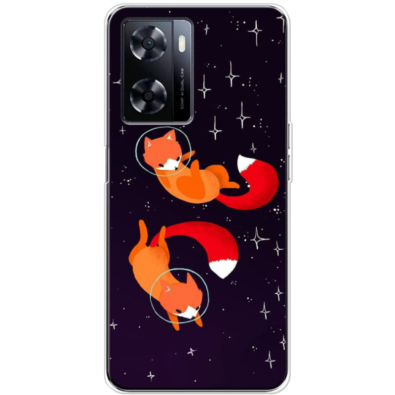 Чехол BoxFace OnePlus Nord N20 SE Fox-Astronauts