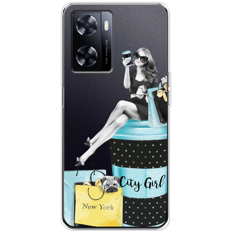 Прозрачный чехол BoxFace OnePlus Nord N20 SE City Girl