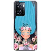 Прозрачный чехол BoxFace OnePlus Nord N20 SE Blue Hair