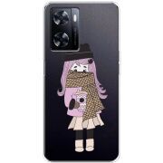 Прозрачный чехол BoxFace OnePlus Nord N20 SE Winter Morning Girl