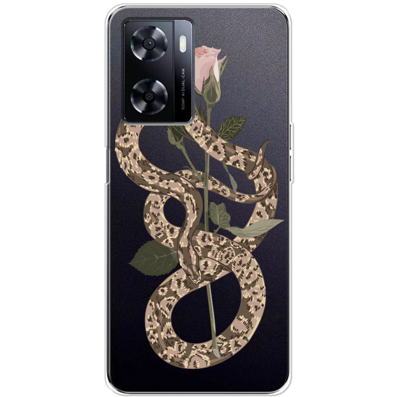 Прозрачный чехол BoxFace OnePlus Nord N20 SE Glamor Snake