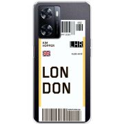 Прозрачный чехол BoxFace OnePlus Nord N20 SE Ticket London