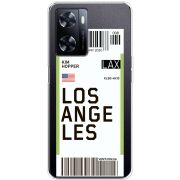 Прозрачный чехол BoxFace OnePlus Nord N20 SE Ticket Los Angeles