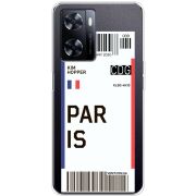 Прозрачный чехол BoxFace OnePlus Nord N20 SE Ticket Paris