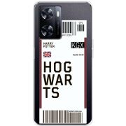 Прозрачный чехол BoxFace OnePlus Nord N20 SE Ticket Hogwarts