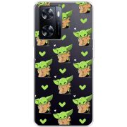 Прозрачный чехол BoxFace OnePlus Nord N20 SE Pattern Baby Yoda