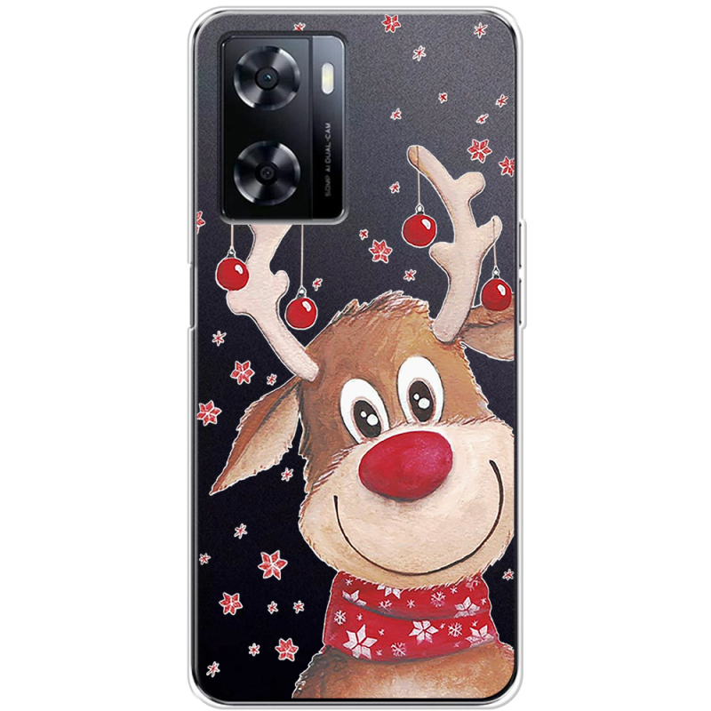 Прозрачный чехол BoxFace OnePlus Nord N20 SE Winter Deer