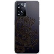 Прозрачный чехол BoxFace OnePlus Nord N20 SE Chinese Dragon