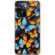 Прозрачный чехол BoxFace OnePlus Nord N20 SE Butterfly Morpho