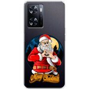 Прозрачный чехол BoxFace OnePlus Nord N20 SE Cool Santa