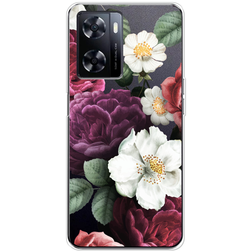 Прозрачный чехол BoxFace OnePlus Nord N20 SE Floral Dark Dreams