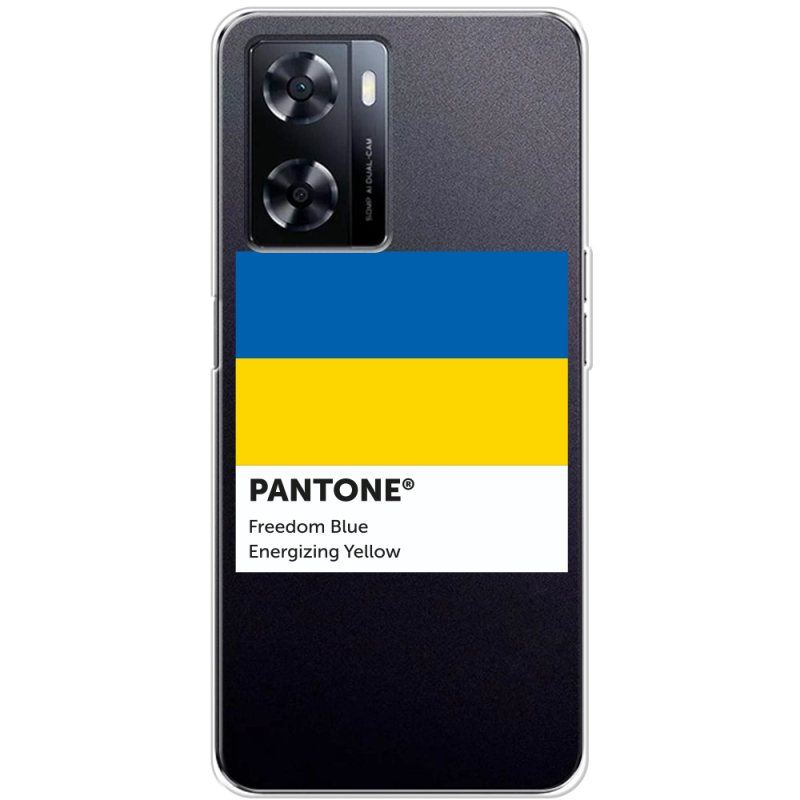 Прозрачный чехол BoxFace OnePlus Nord N20 SE Pantone вільний синій