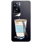 Прозрачный чехол BoxFace OnePlus Nord N20 SE Segull in Cofee Pool