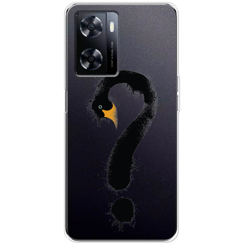 Прозрачный чехол BoxFace OnePlus Nord N20 SE Swan question