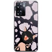 Прозрачный чехол BoxFace OnePlus Nord N20 SE Meow