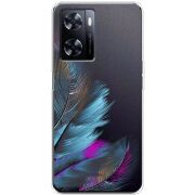 Прозрачный чехол BoxFace OnePlus Nord N20 SE Feathers