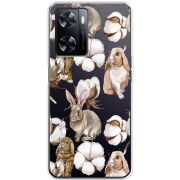 Прозрачный чехол BoxFace OnePlus Nord N20 SE Cotton and Rabbits