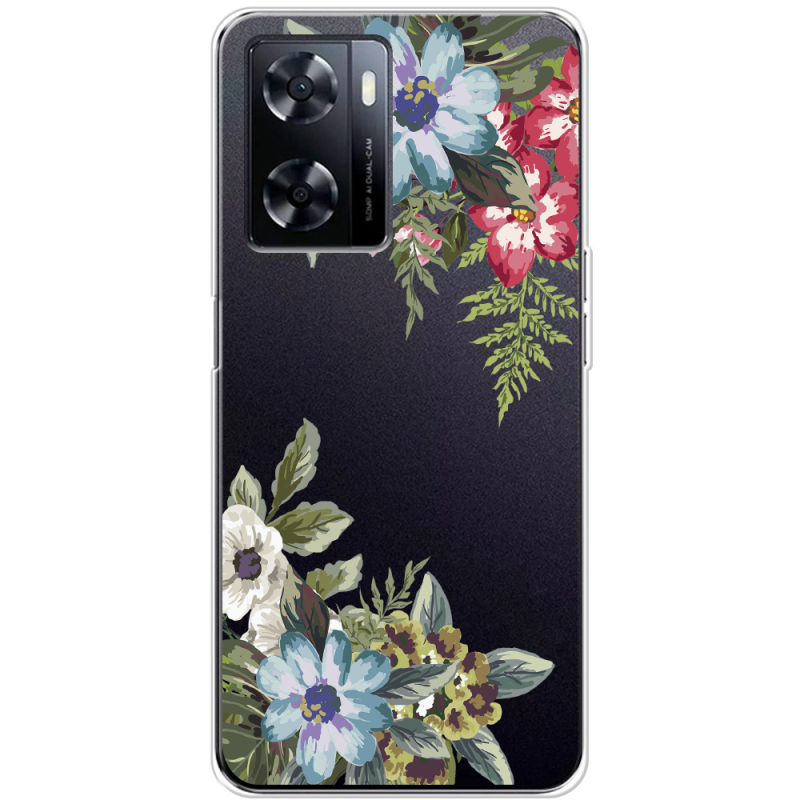 Прозрачный чехол BoxFace OnePlus Nord N20 SE Floral