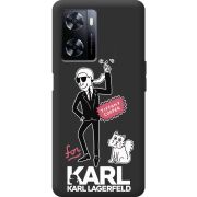 Черный чехол BoxFace OnePlus Nord N20 SE For Karl