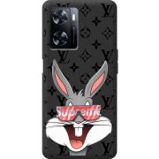 Черный чехол BoxFace OnePlus Nord N20 SE looney bunny