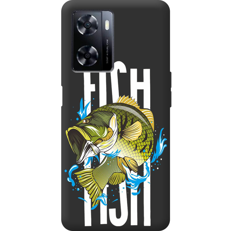 Черный чехол BoxFace OnePlus Nord N20 SE Fish