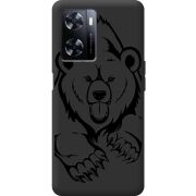 Черный чехол BoxFace OnePlus Nord N20 SE Grizzly Bear