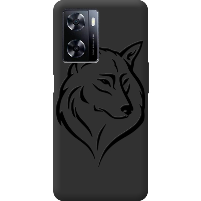 Черный чехол BoxFace OnePlus Nord N20 SE Wolf