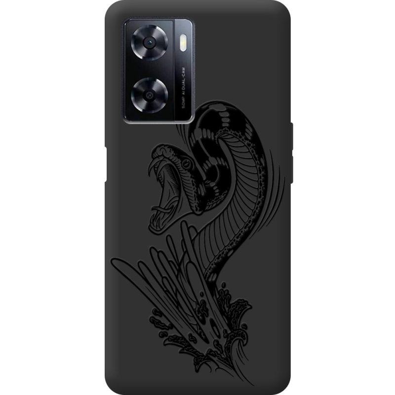 Черный чехол BoxFace OnePlus Nord N20 SE Snake