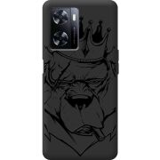 Черный чехол BoxFace OnePlus Nord N20 SE Bear King