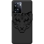 Черный чехол BoxFace OnePlus Nord N20 SE Tiger