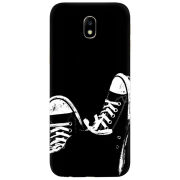 Чехол Uprint Samsung J330 Galaxy J3 (2017) Black Sneakers