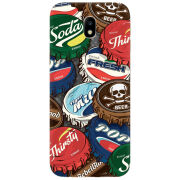 Чехол Uprint Samsung J330 Galaxy J3 (2017) Drink Lids