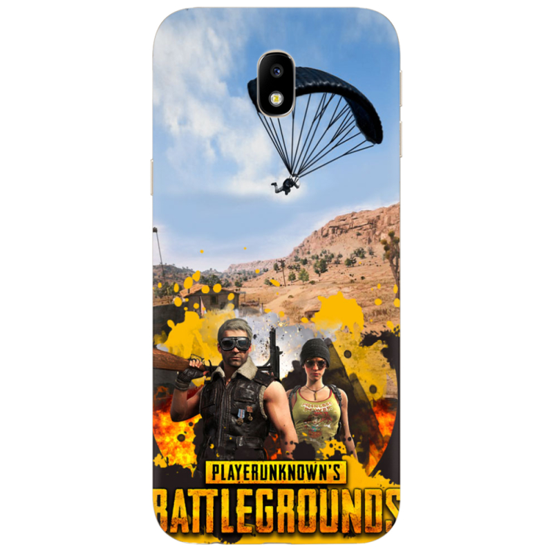 Чехол Uprint Samsung J330 Galaxy J3 (2017) Pubg parachute