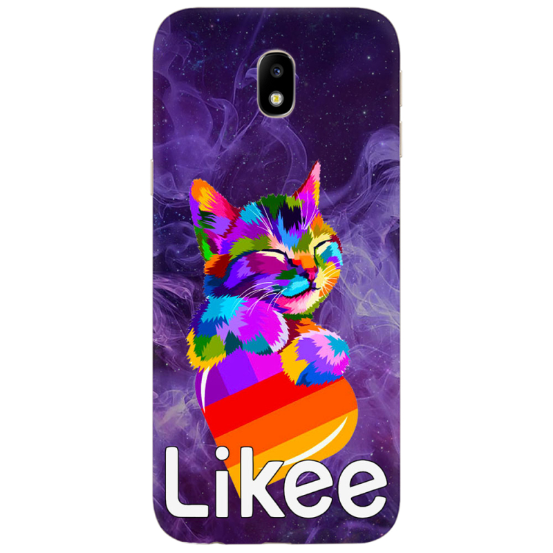 Чехол Uprint Samsung J330 Galaxy J3 (2017) Likee Cat