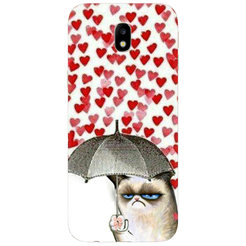 Чехол Uprint Samsung J330 Galaxy J3 (2017) Raining Hearts